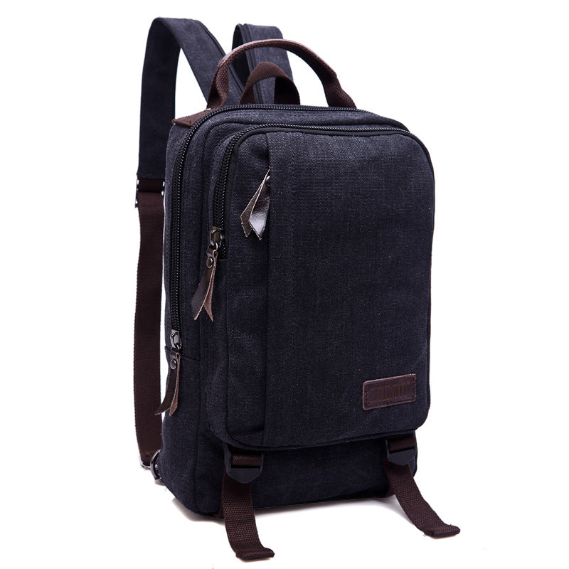 Women's & Men's & Canvas Suitable For Optional Solid Backpacks