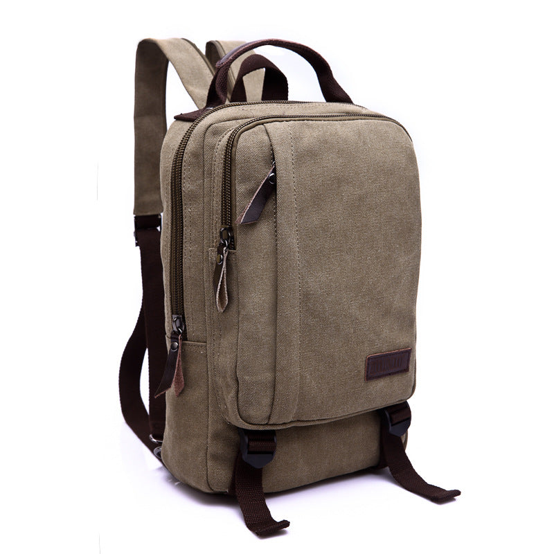 Women's & Men's & Canvas Suitable For Optional Solid Backpacks