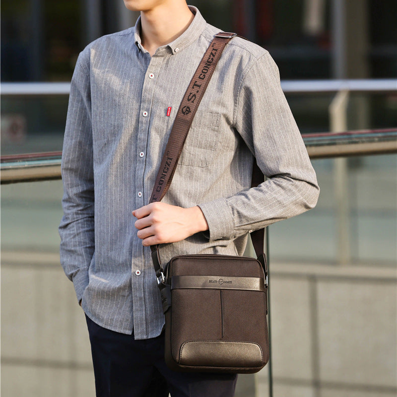 Men's Trendy Korean Style Leisure Business Mini Men's Messenger Bags