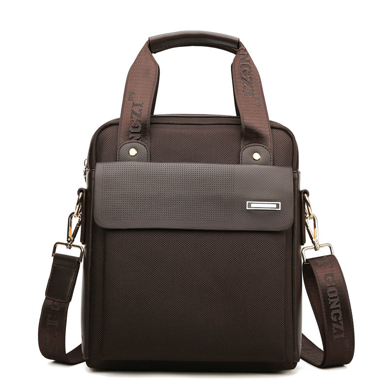 Men's Oxford Cloth Lightweight Horizontal Business Leisure Men's Messenger Bags