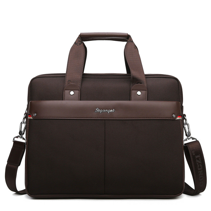 Men's Summer Oxford Cloth Fashion Retro Computer Men's Messenger Bags