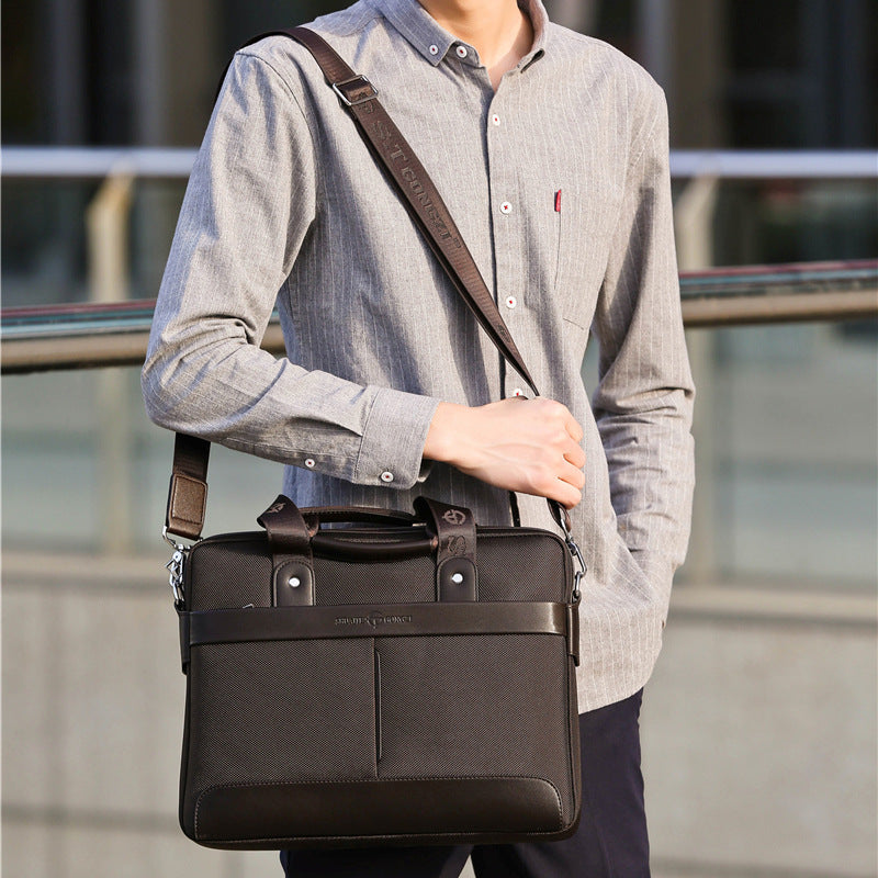 Men's Trendy Korean Style Leisure Business Mini Men's Messenger Bags