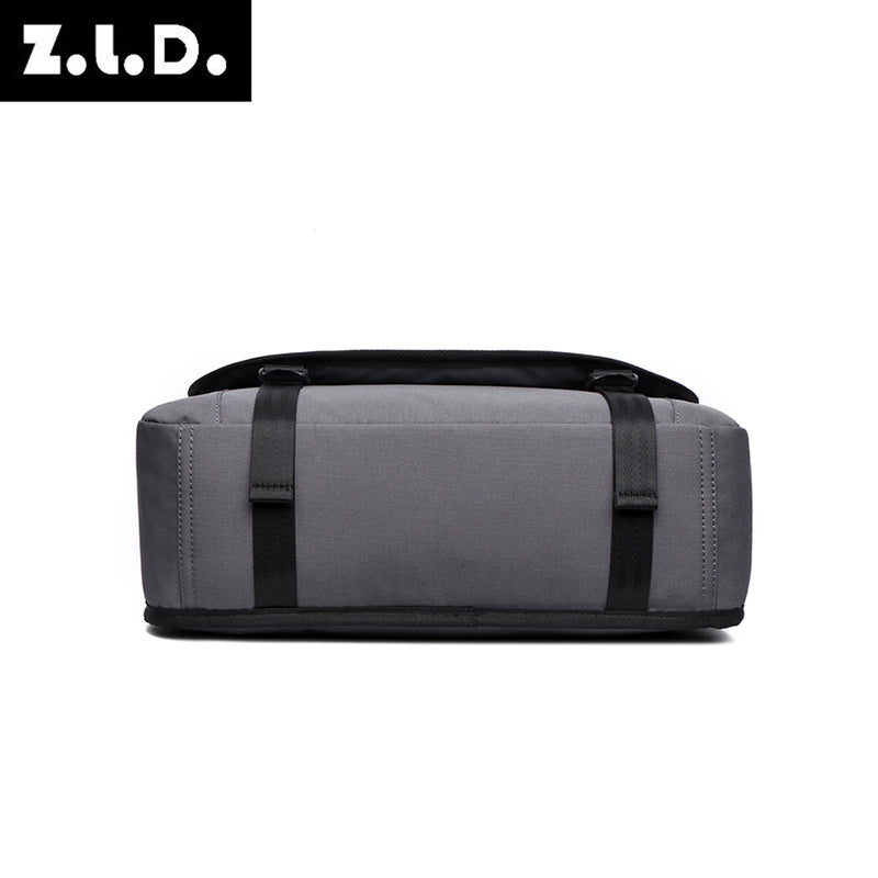 Men's Waterproof Polyester Fabrics Korean Trendy Men's Messenger Bags