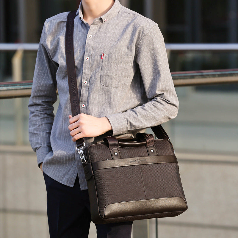Men's Trendy Korean Style Leisure Business Mini Men's Messenger Bags