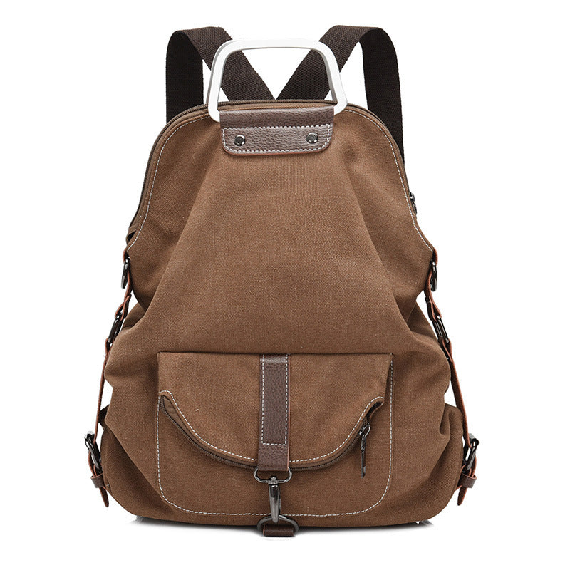 Women's Charming Comfortable Canvas Large Capacity Backpacks