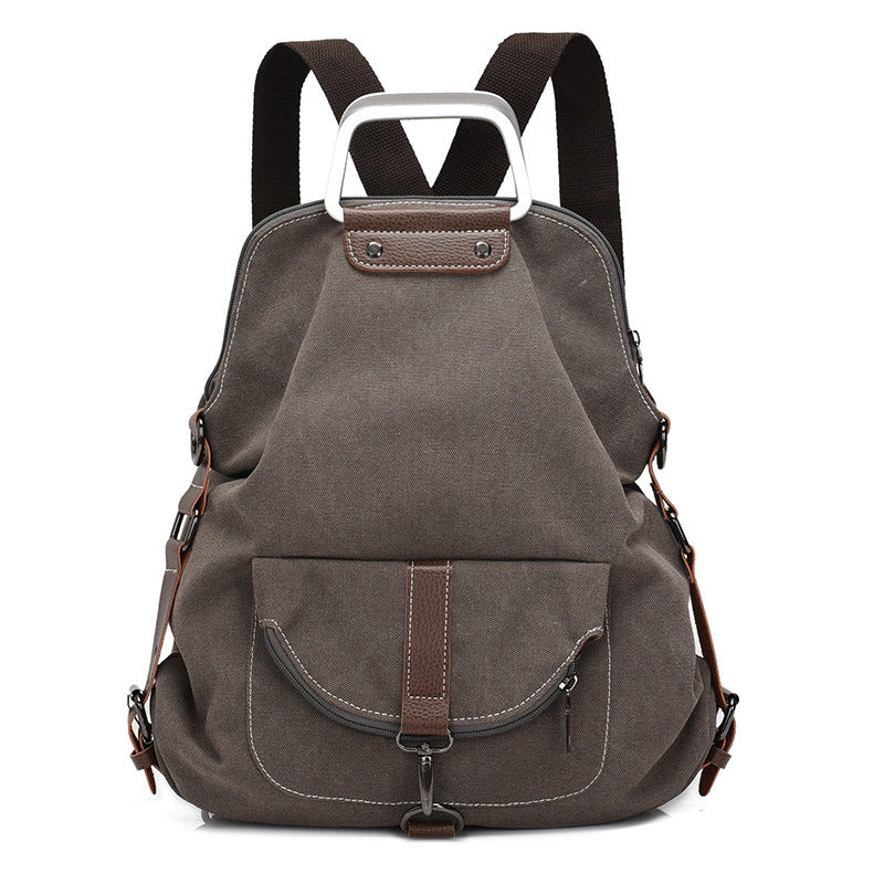 Women's Charming Comfortable Canvas Large Capacity Backpacks