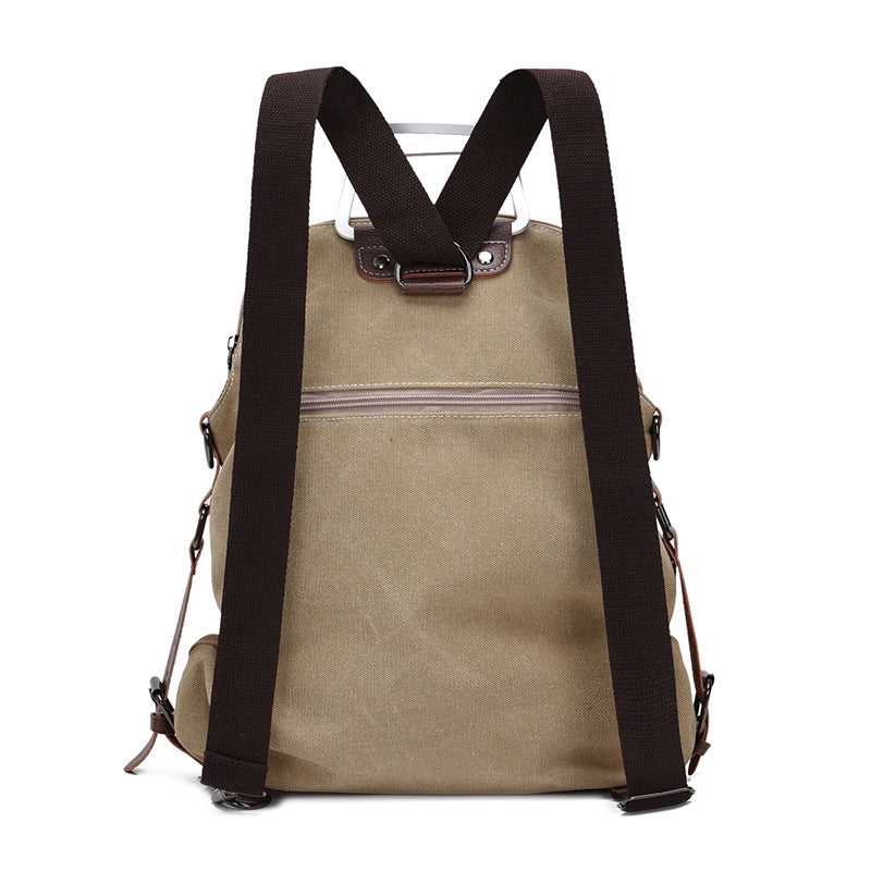 Women's Charming Comfortable Canvas Large Capacity Backpacks