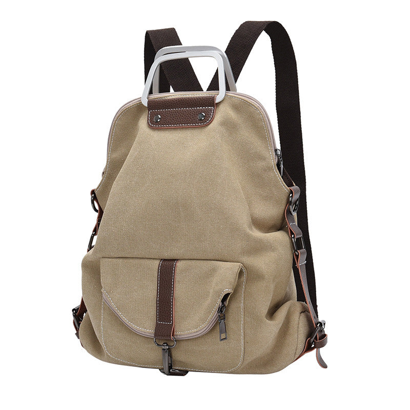 Women's Charming Comfortable Canvas Large Capacity Backpacks