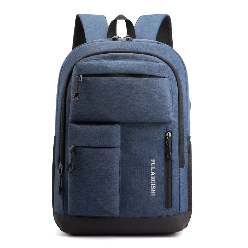 Men's Fashion Simple Large Capacity Computer High Backpacks