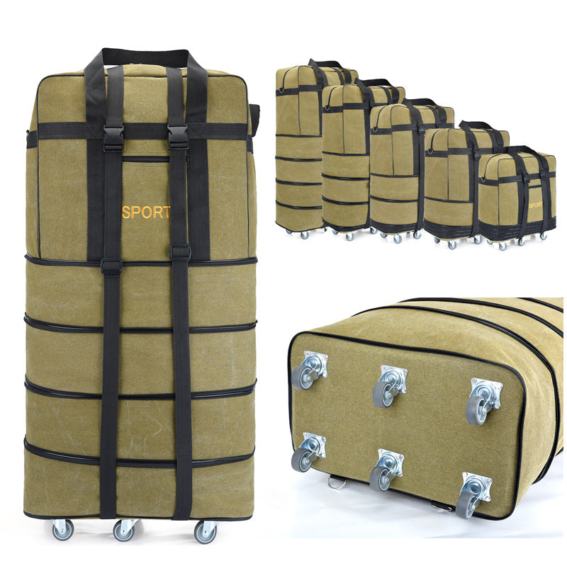 Air Consignment Canvas Large Capacity Moving Travel Bags