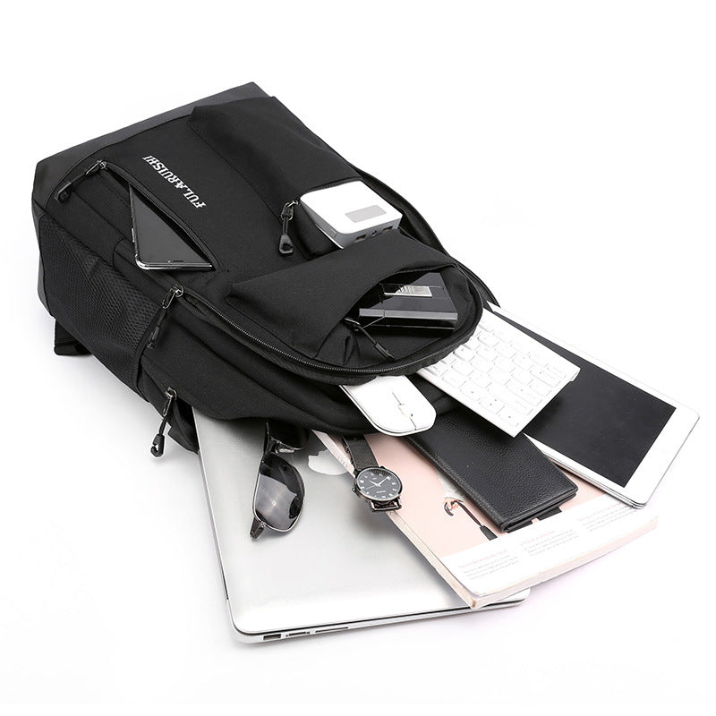 Men's Fashion Simple Large Capacity Computer High Backpacks