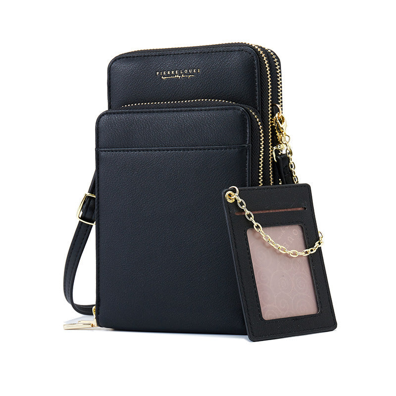Women's Attractive Zipper Mobile Fashion Trend Phone Bags