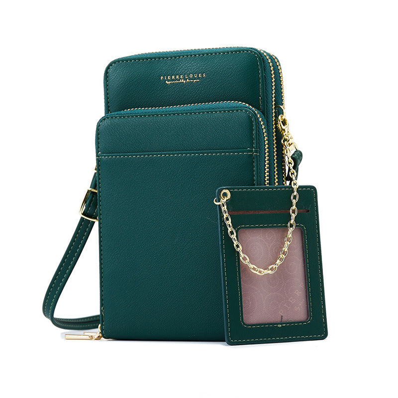 Women's Attractive Zipper Mobile Fashion Trend Phone Bags