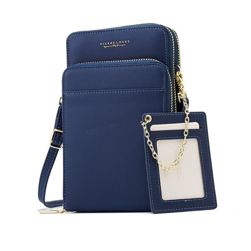 Women's Attractive Zipper Mobile Fashion Trend Phone Bags