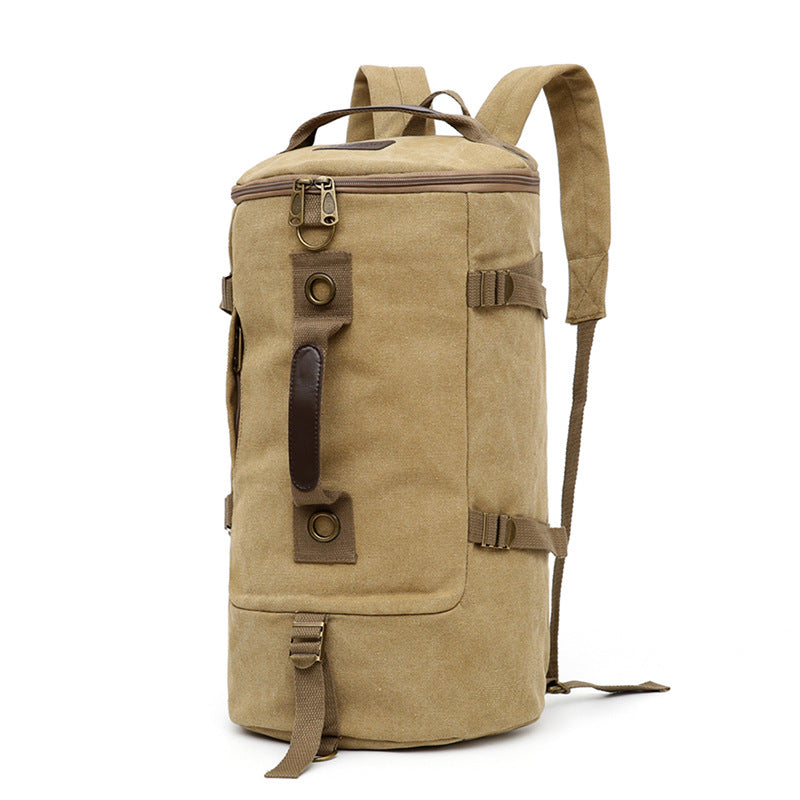 Men's Canvas Excursion Large Capacity Yoga Fitness Backpacks