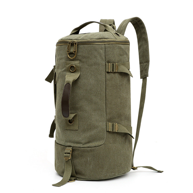 Men's Canvas Excursion Large Capacity Yoga Fitness Backpacks