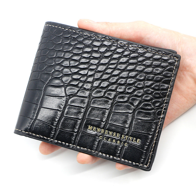 Men's Short Chic Large Capacity Multiple Slots Purses