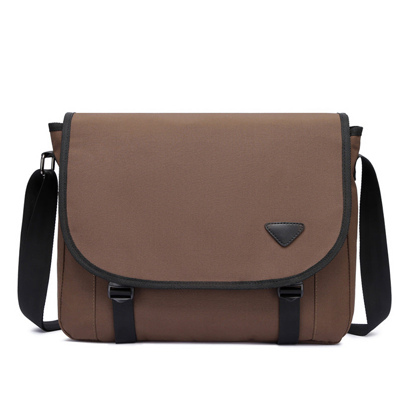 Men's Waterproof Polyester Fabrics Korean Trendy Men's Messenger Bags