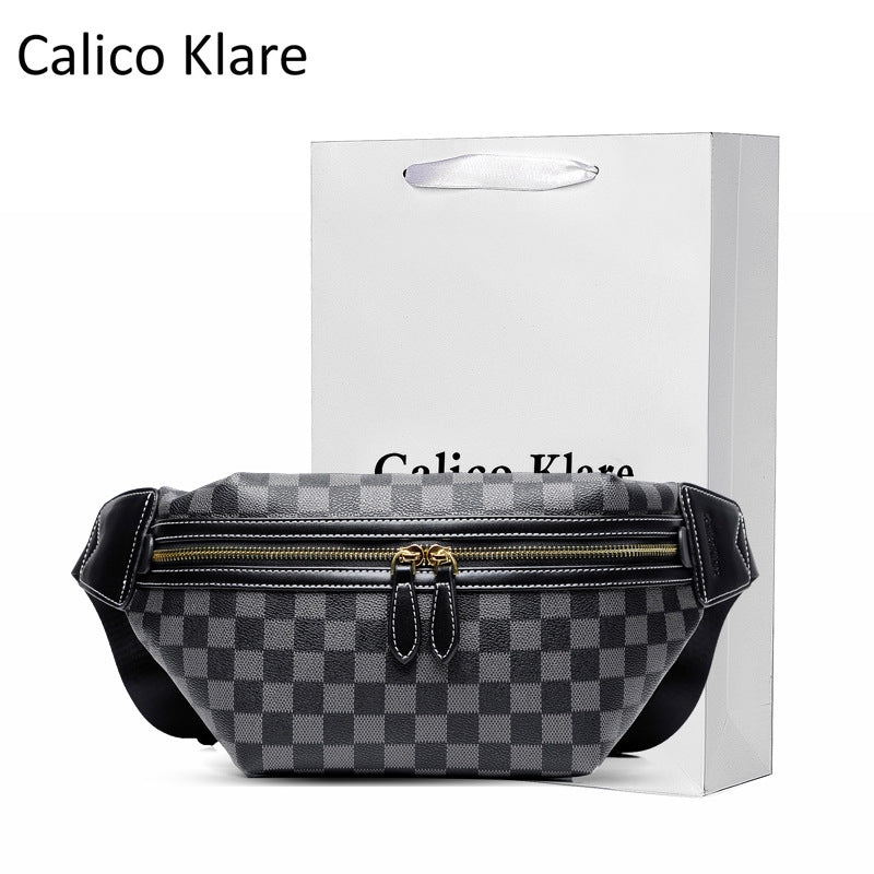 Men's Pretty Durable Innovative Trendy Plaid Backpacks