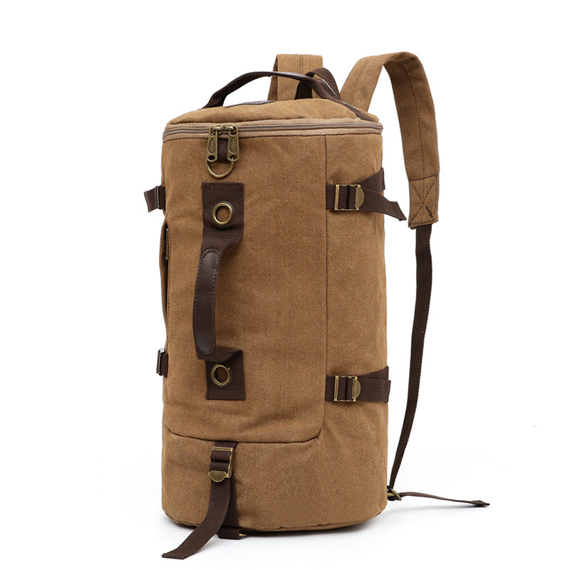 Men's Canvas Excursion Large Capacity Yoga Fitness Backpacks