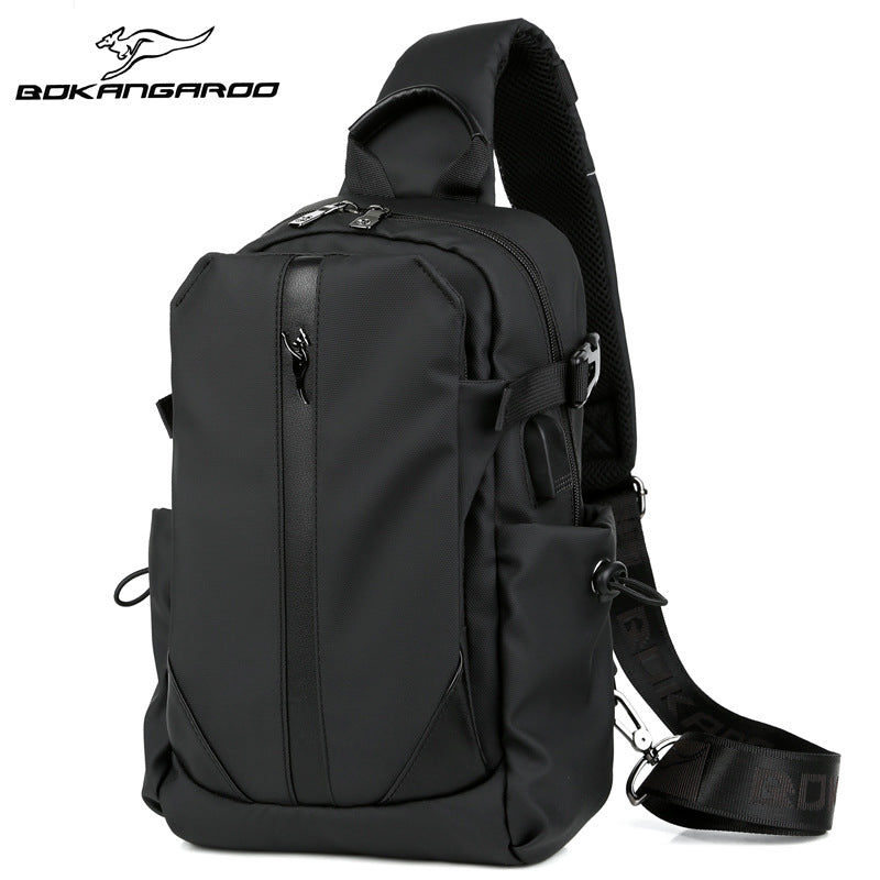 Men's Kangaroo Waterproof Oxford Cloth Fashion Men's Messenger Bags