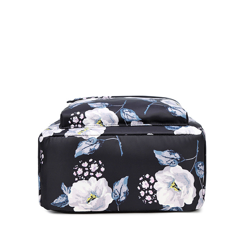 Women's High Large Capacity Printed Oxford Cloth Backpacks