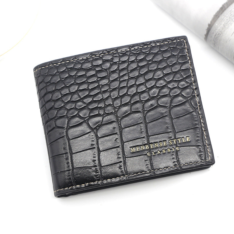 Men's Short Chic Large Capacity Multiple Slots Purses