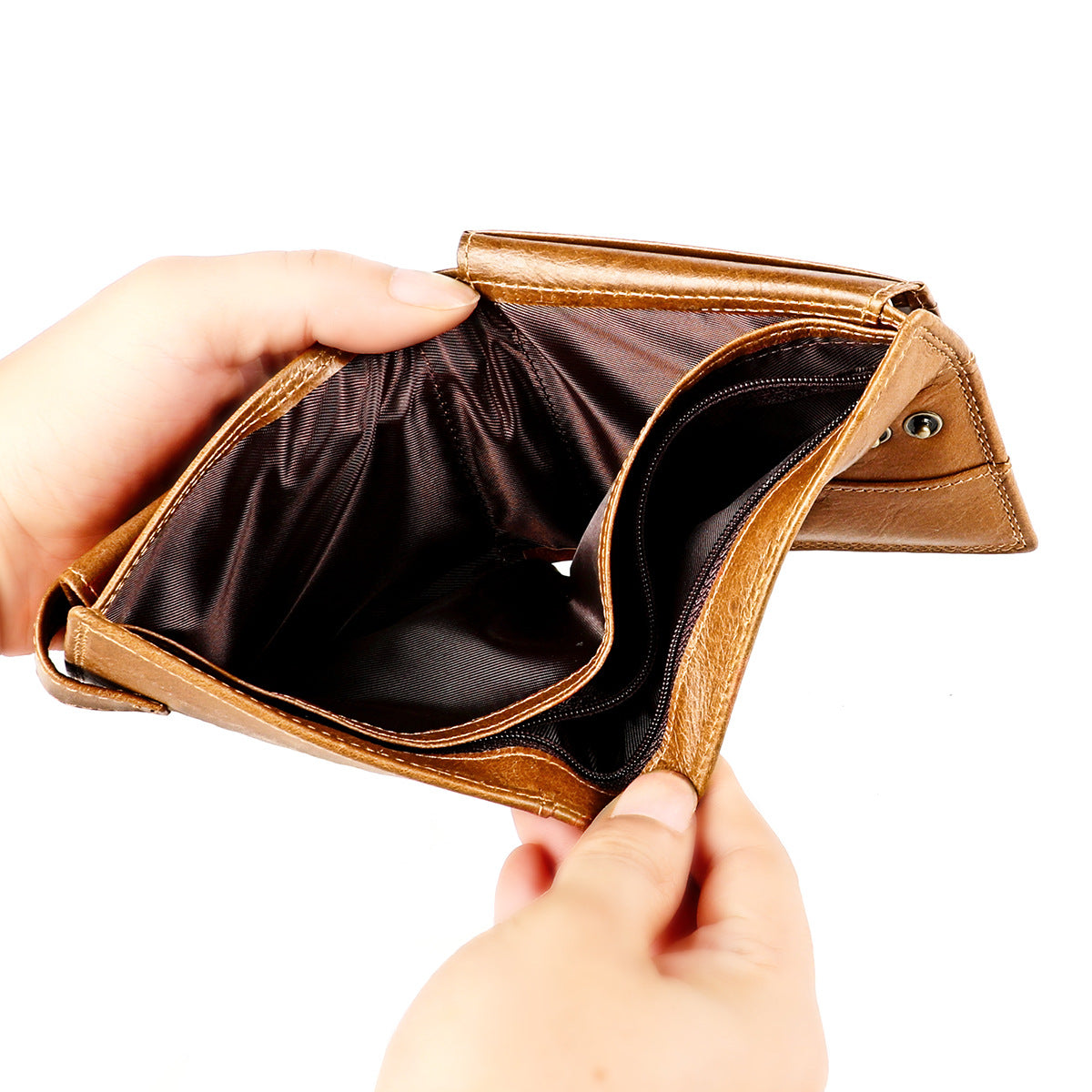 Men's Multiple Slots Retro Genuine Leather Men's Wallets