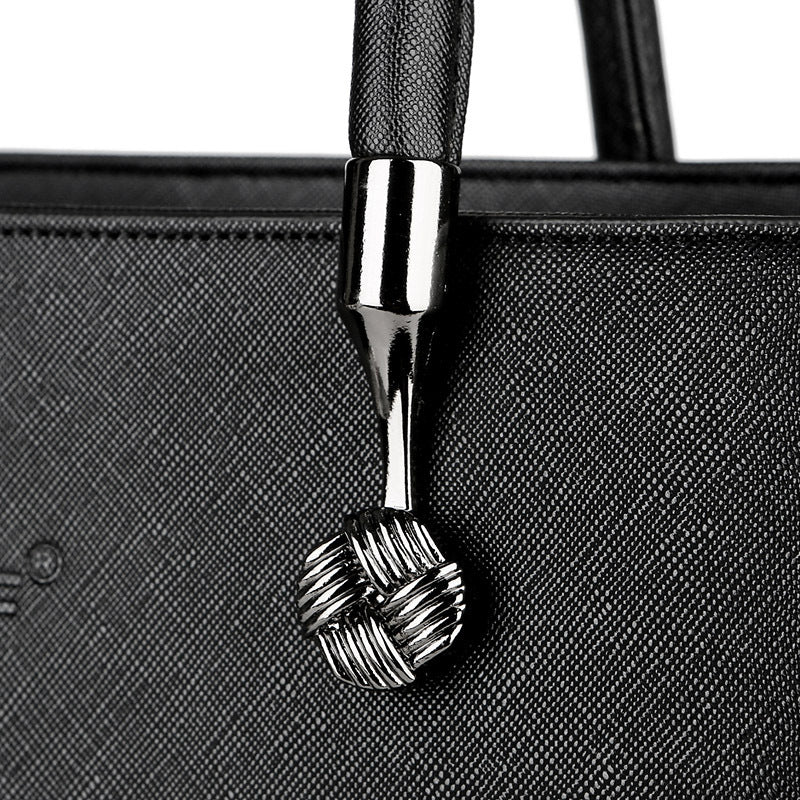 Women's Cross Pattern Pendant Simple Generous Mom Handbags