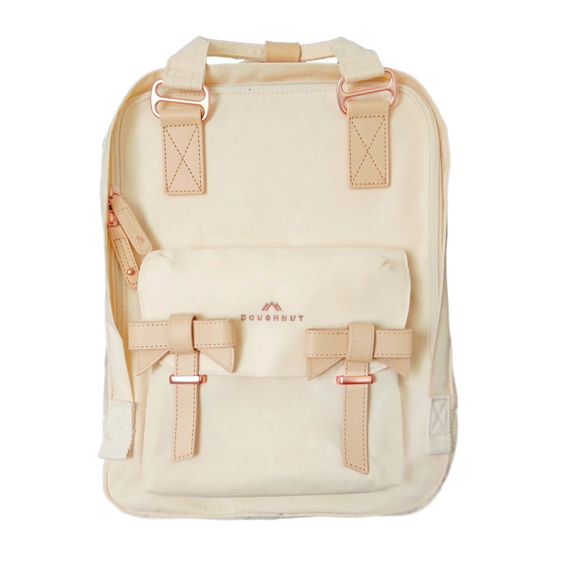 Donut Female High College Campus Leisure Backpacks