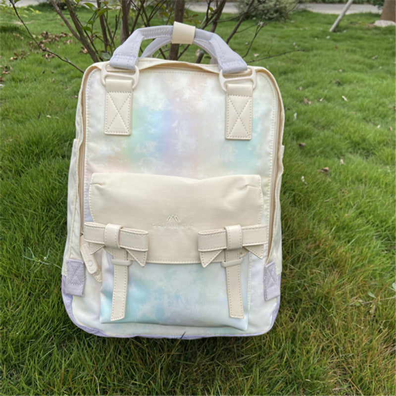 Donut Female High College Campus Leisure Backpacks