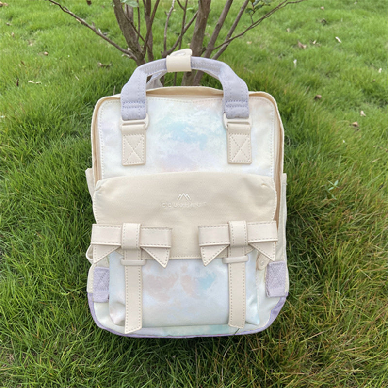 Donut Female High College Campus Leisure Backpacks