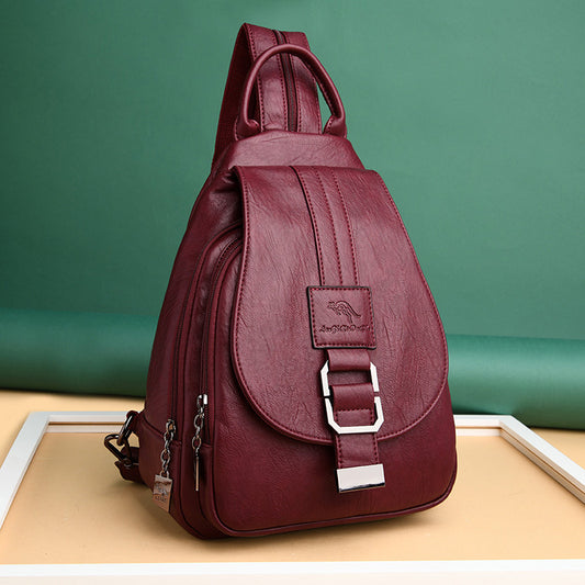 Women's Slouchy Creative Elegant Trendy Fashion Backpacks