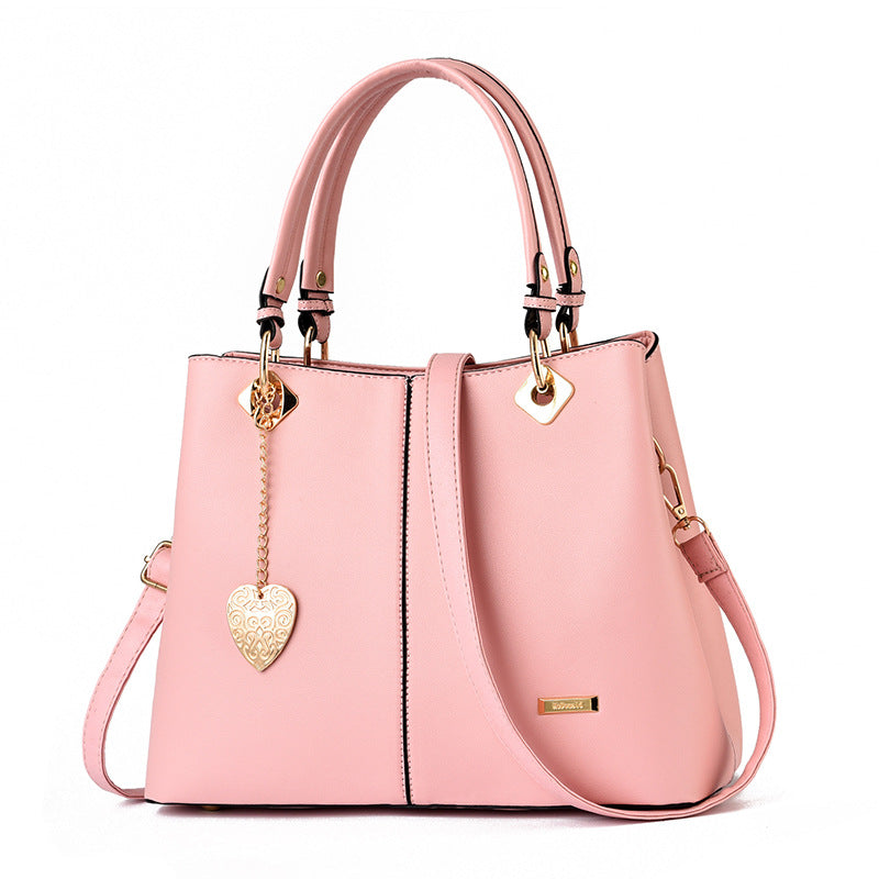 Women's Spring Fashionable Texture Large Capacity Handbags