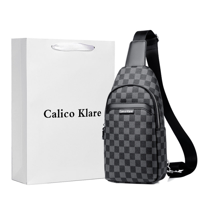 Classic Men's Slouchy Cross Body Fashion Men's Chest Bags