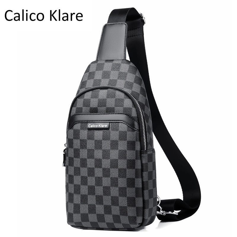 Classic Men's Slouchy Cross Body Fashion Men's Chest Bags