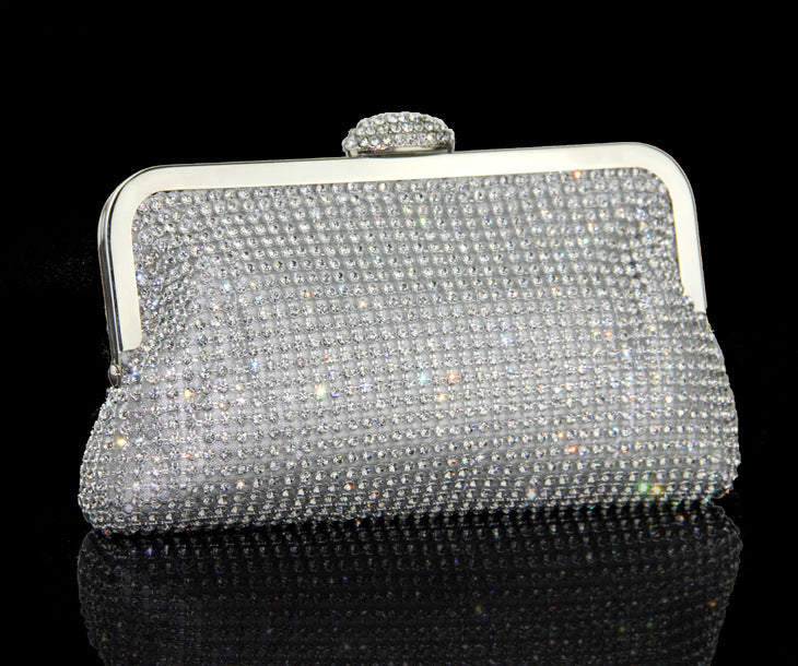 Women's Dinner Diamond Wedding Dress Rhinestone Clutch Bags