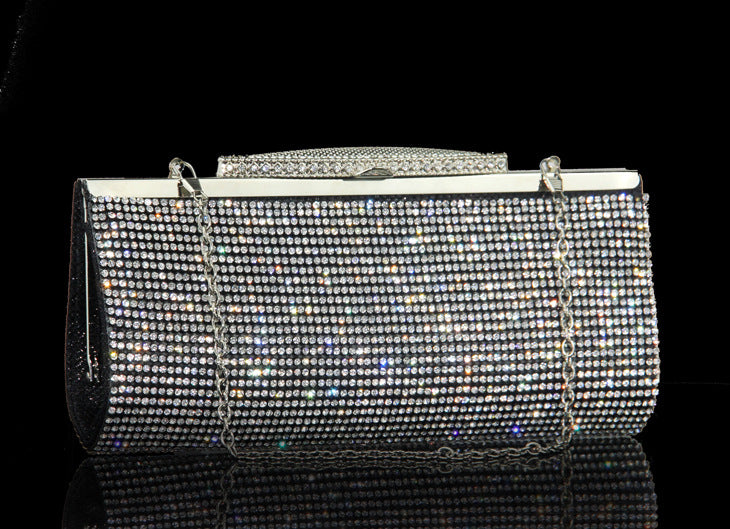 Women's Dinner Fashion Diamond Clutch Personalized Wedding Evening Bags