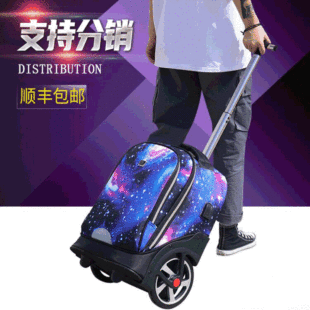 Men's Lightweight Folding Boarding Large Capacity Business Luggage
