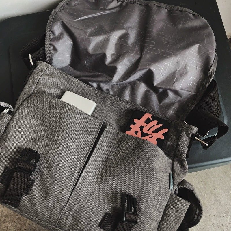 Men's Source Manufacturer Canvas Retro Document Difference Men's Messenger Bags