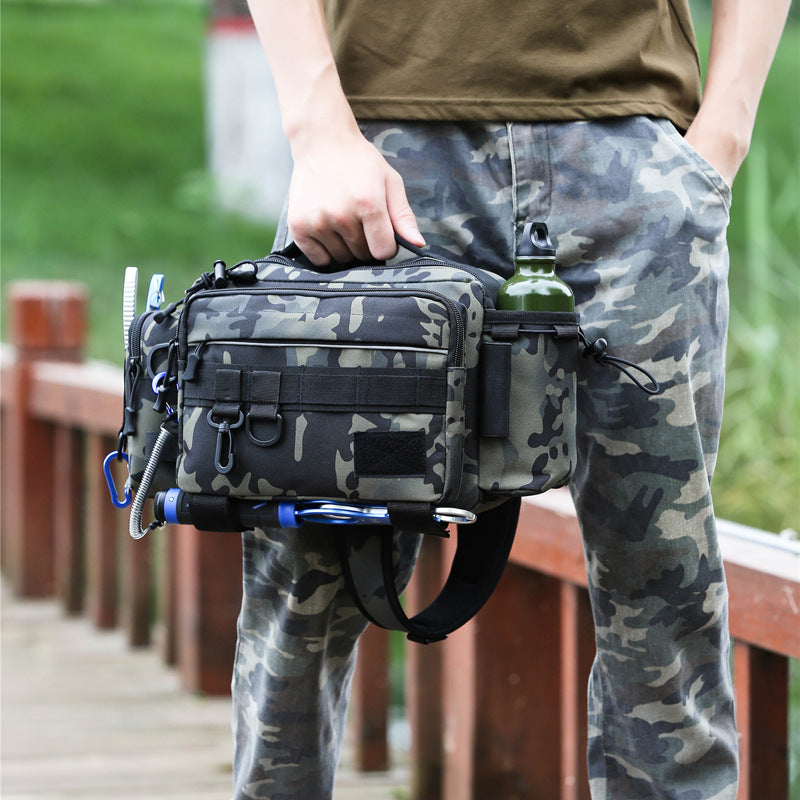 Multifunctional Lure Spinning Fishing Waterproof Rucksack Sports Backpacks