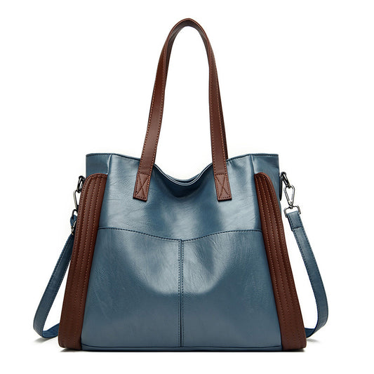 Women's Large Capacity Hand Solid Color Bags