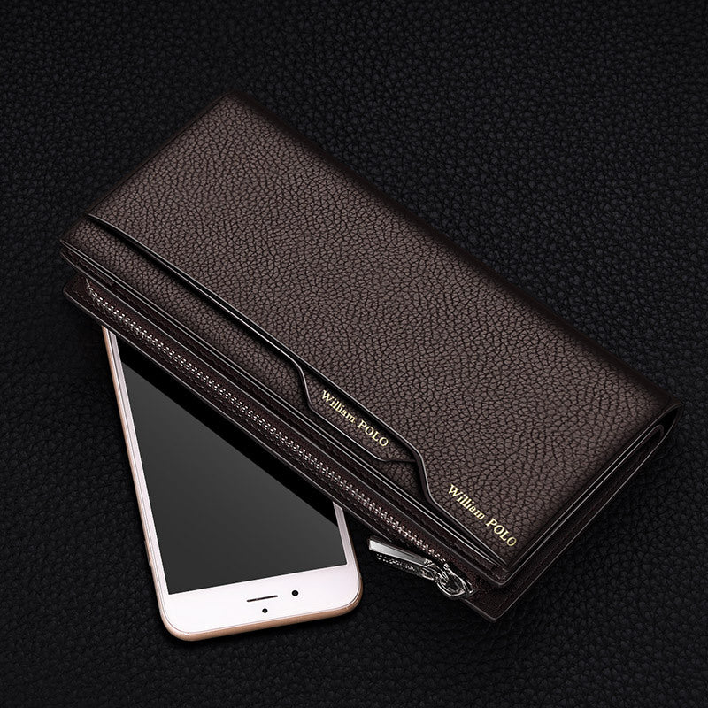 Men's Emperor Paul High Sense Genuine Leather Men's Wallets