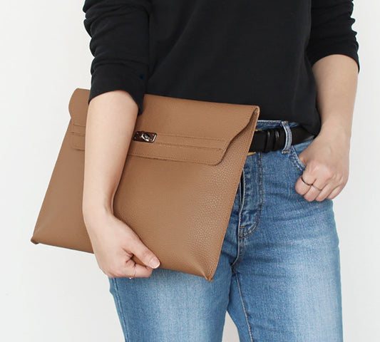 Women's Korean Clutch Fashion Simple Classy Envelope Shoulder Bags