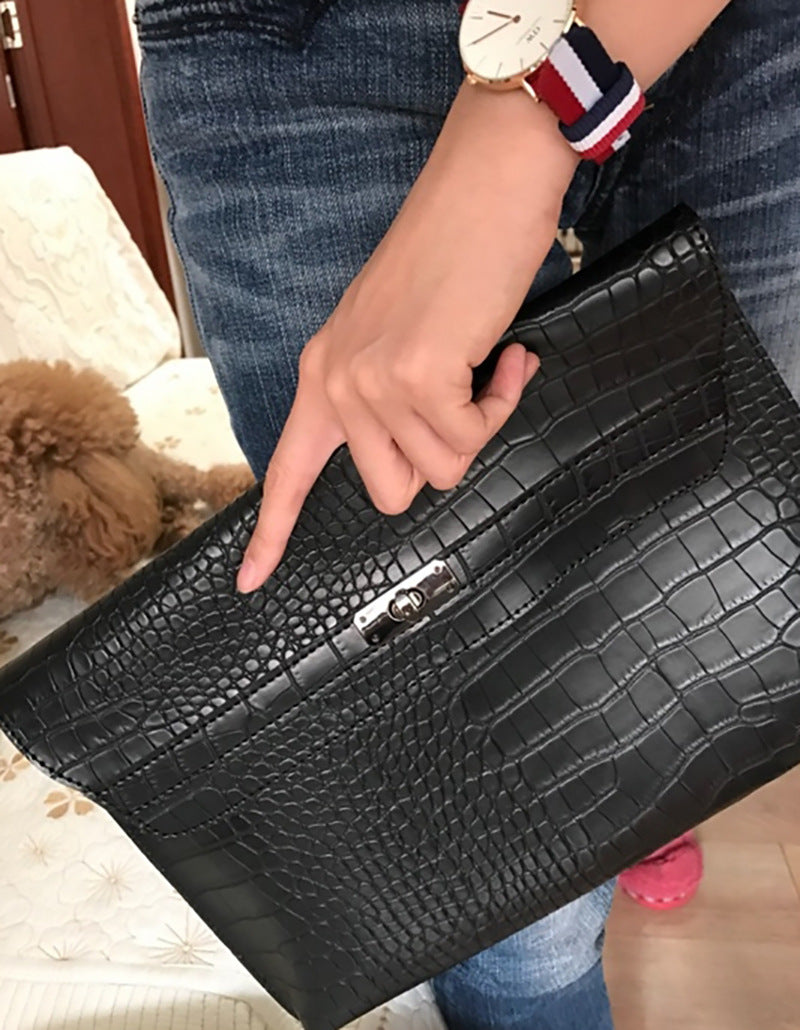 Women's Korean Clutch Fashion Simple Classy Envelope Shoulder Bags