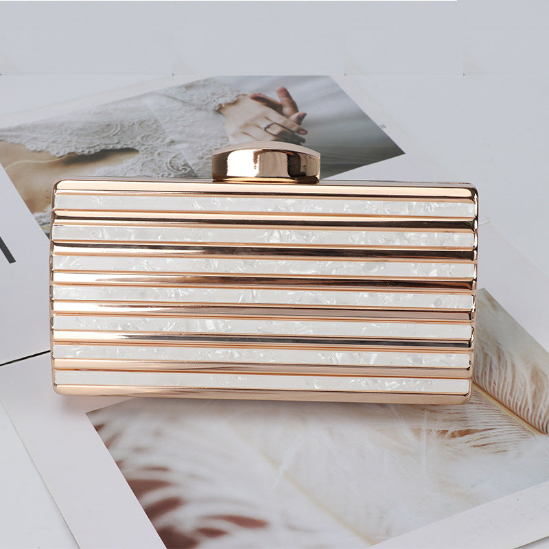 Dinner Single Chain Clutch Storage Acrylic Evening Bags