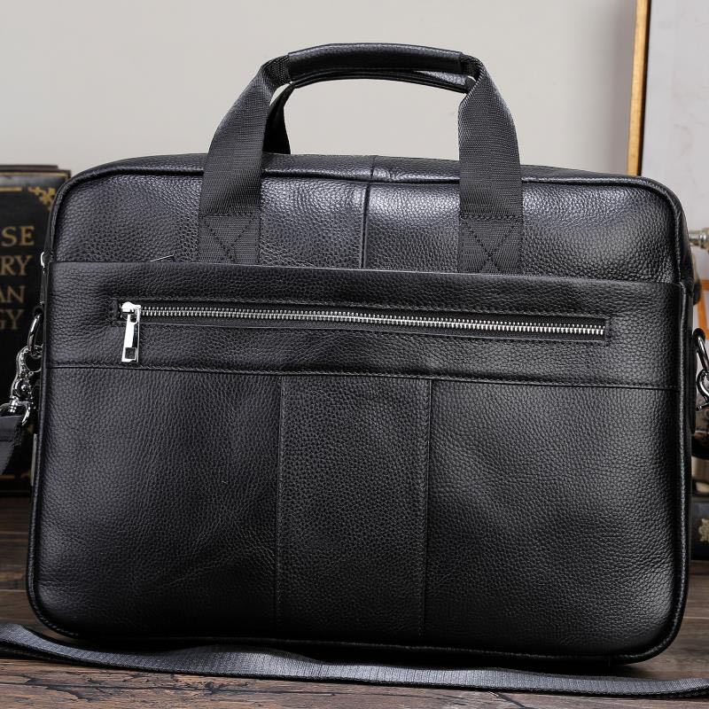 Men's Genuine Leather Vintage First Layer Cowhide Men's Handbags