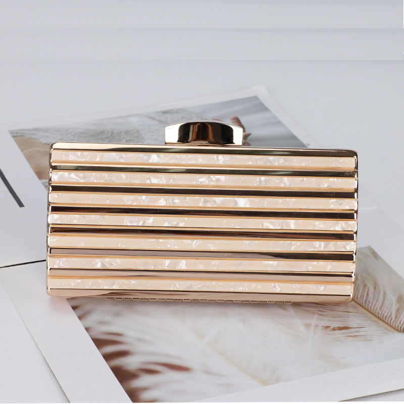 Dinner Single Chain Clutch Storage Acrylic Evening Bags