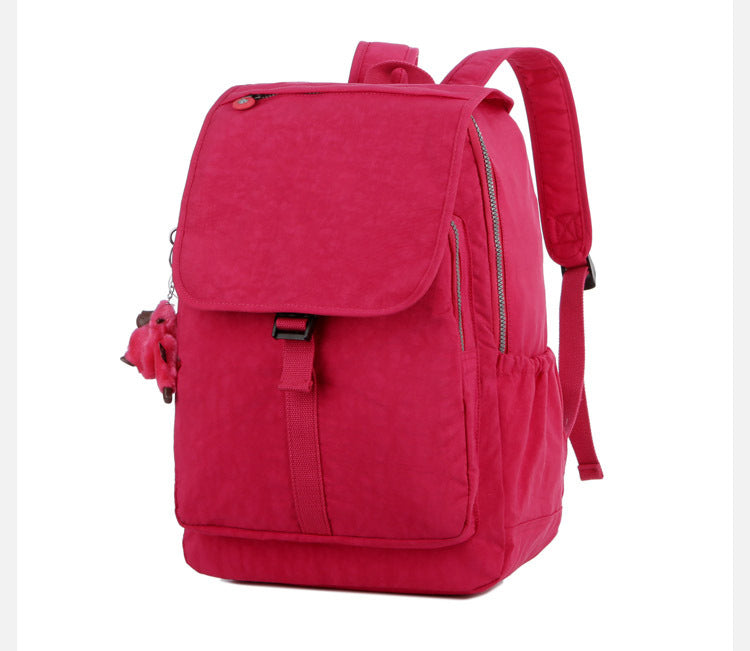 Women's Clearance Monkey Large Computer Nylon Cloth Backpacks