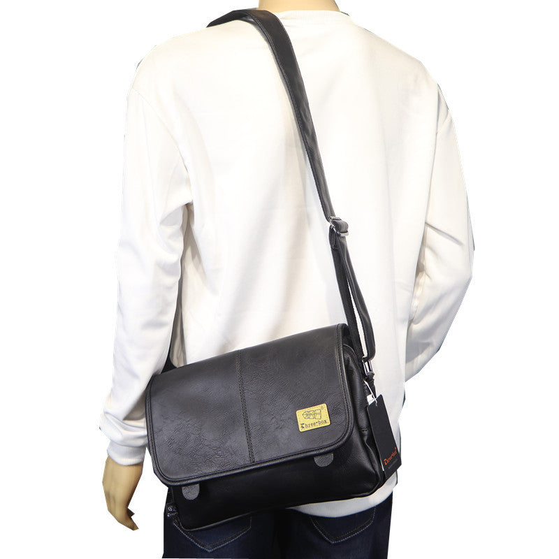Men's Slouchy Comfortable Fashion Trendy Green Bags